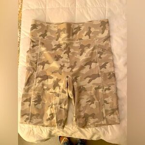 All Access Camo Biker Shorts